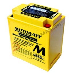 MB10U BATTERIA MOTOBATT SIGILLATA 12V 14,5 Ah PIAGGIO BEVERLY 500 2002-2005 / PIAGGIO BEVERLY RST 250 2004-2007