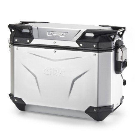 OBKEV37AAL GIVI TREKKER OUTBACK OBKEVO MONOKEY CAM-SIDE 37 LITRI SINISTRA ALLUMINIO ANODIZZATO