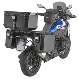 OBKEV37BR GIVI VALIGIA LATERALE DESTRA MONOKEY CAM-SIDE 37 LITRI OBKEVO 2024 ALLUMINIO NERO