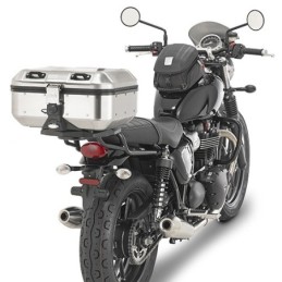 DLM30A GIVI VALIGIA LATERALE / POSTERIORE MONOKEY TREKKER DOLOMITI 30 LITRI ALLUMINIO NATURALE