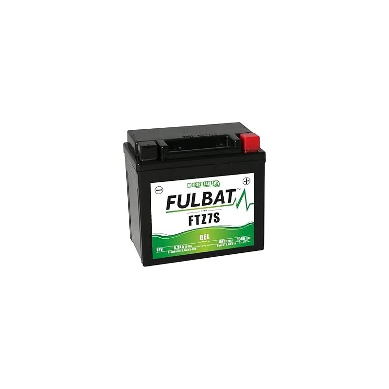 FTZ7S BATTERIA FULBAT A GEL 12V 6,3 Ah YAMAHA YZF-R1 1000 2015-2025 / HONDA SH 125 150 2013-2016