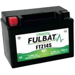 FTZ14S BATTERIA FULBAT A GEL 12V 11,8 Ah HONDA CRF L AFRICA TWIN 1000 2016-2017 / HONDA X-ADV 750 2017-2020