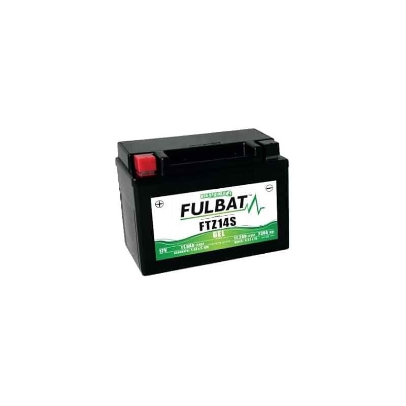 FTZ14S BATTERIA FULBAT A GEL 12V 11,8 Ah HONDA CRF L AFRICA TWIN 1000 2016-2017 / HONDA X-ADV 750 2017-2020