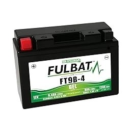 FT9B-4 BATTERIA FULBAT A GEL 12V 8,4 Ah YAMAHA YZF-R6 600 2001-2005 / YAMAHA YP R X-MAX ABS 125 2014-2017