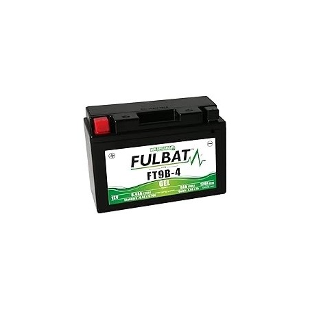 FT9B-4 BATTERIA FULBAT A GEL 12V 8,4 Ah YAMAHA YZF-R6 600 2001-2005 / YAMAHA YP R X-MAX ABS 125 2014-2017