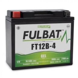 FT12B-4 BATTERIA FULBAT A GEL 12V 10,5 Ah DUCATI MULTISTRADA V4 1200 2021-2024 / DUCATI DIAVEL S 1260 2019-2021