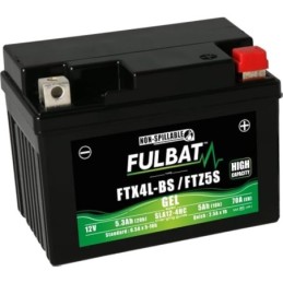 FTZ5S BATTERIA FULBAT A GEL 12V 5,3 Ah HONDA CB F 125 2021-2022 / HONDA MSX 125 2013-2024