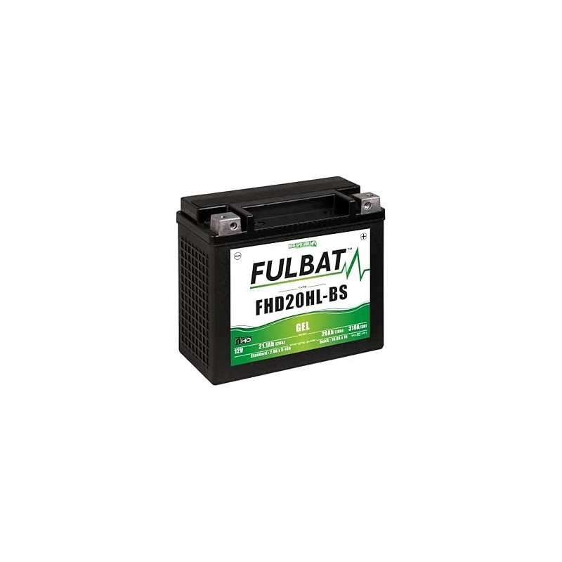 FHD20HL-BS BATTERIA FULBAT A GEL 12V 21,1 Ah HARLEY DAVIDSON XLH SPORTSTER 1200 1997-2003