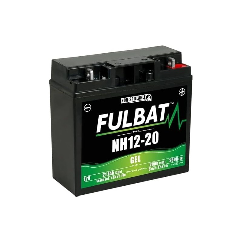 NH12-20 BATTERIA FULBAT A GEL 12V 21,1 Ah BMW R GS 1100 1994-1999 / BMW K GT 1300 2009-2010