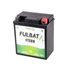 FTZ8V BATTERIA FULBAT A GEL 12V 7,4 Ah HONDA SH 125 150 2017-2024 / YAMAHA X-MAX ABS 400 2018-2020