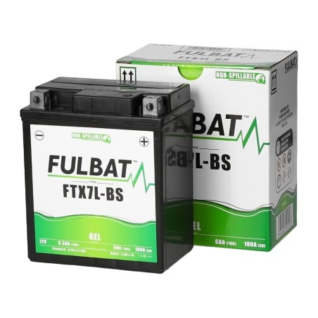 FTX7L-BS BATTERIA FULBAT A GEL 12V 6,3 Ah HONDA SH 125 150 2001-2012 / YAMAHA XT X 125 2005-2012