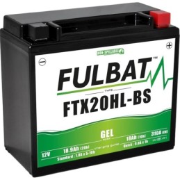 FTX20HL-BS BATTERIA FULBAT A GEL 12V 18,9 Ah TRIUMPH TIGER EXPLORER ABS 1215 2012-2016