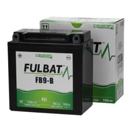 FB9-B BATTERIA FULBAT A GEL 12V 9,5 Ah PIAGGIO LIBERTY 4T RST 125 2004-2008 / PIAGGIO VESPA ET4 150 1999-2004