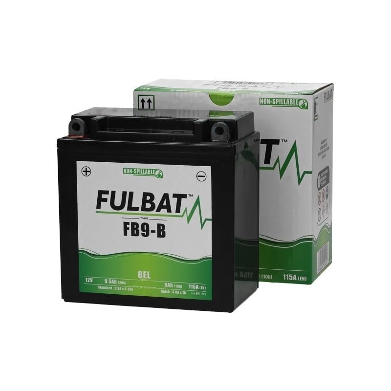 FB9-B BATTERIA FULBAT A GEL 12V 9,5 Ah PIAGGIO LIBERTY 4T RST 125 2004-2008 / PIAGGIO VESPA ET4 150 1999-2004