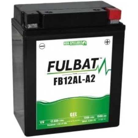 FB12AL-A2 BATTERIA FULBAT A GEL 12V 12,6 Ah BMW F 650 GS 2001-2007 / BMW G 650 GS 2008-2015