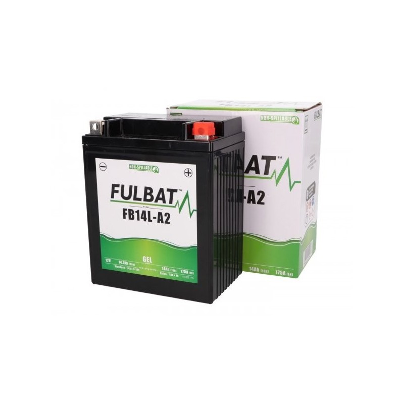 FB14L-A2 / FTX14AHL-BS BATTERIA FULBAT A GEL 12V 14,7 Ah SUZUKI GSX-R 1100 1986-1992