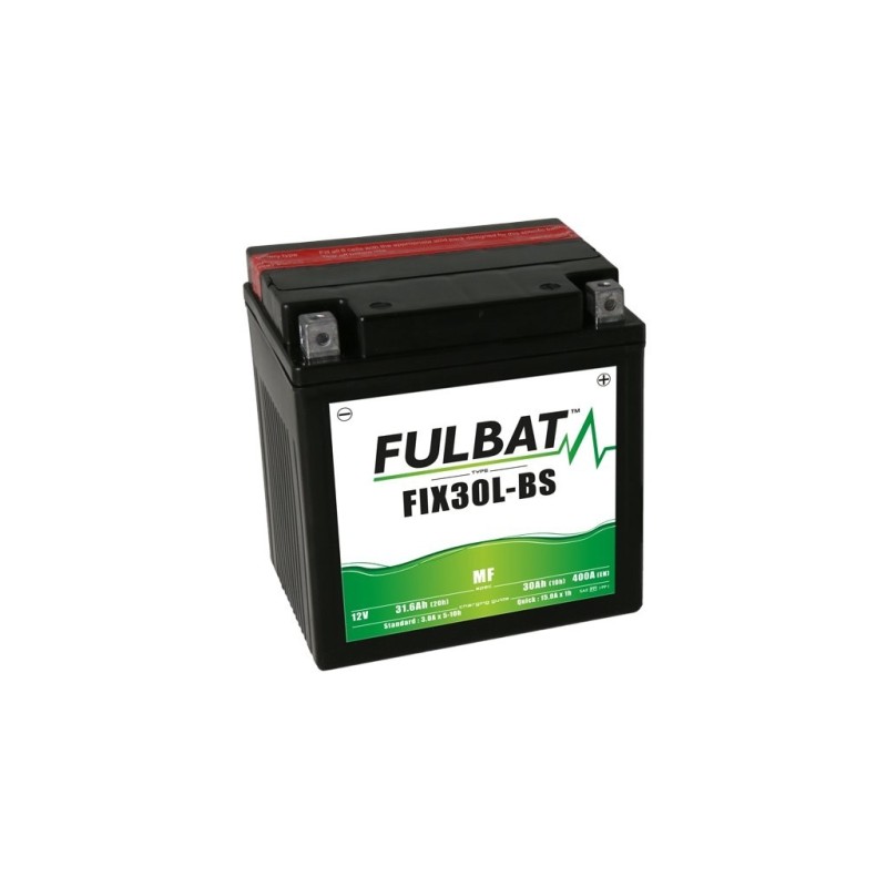 FIX30L-BS BATTERIA FULBAT A GEL 12V 31,6 Ah HARLEY DAVIDSON FLHTC ELECTRA GLIDE CLASSIC 1584 2007-2012