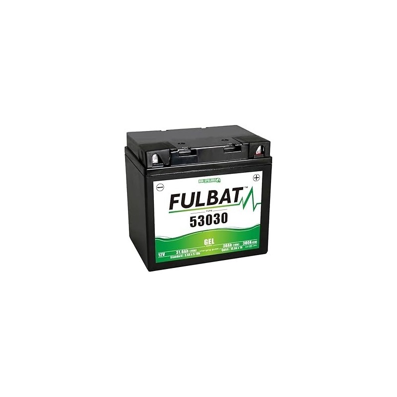 53030 BATTERIA FULBAT A GEL 12V 30 Ah BMW K 100 RS 1000 1983-1992 / BMW R 80 RT 1982-1995