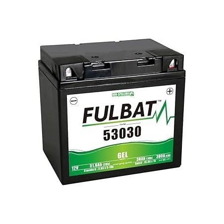 53030 BATTERIA FULBAT A GEL 12V 30 Ah BMW K 100 RS 1000 1983-1992 / BMW R 80 RT 1982-1995