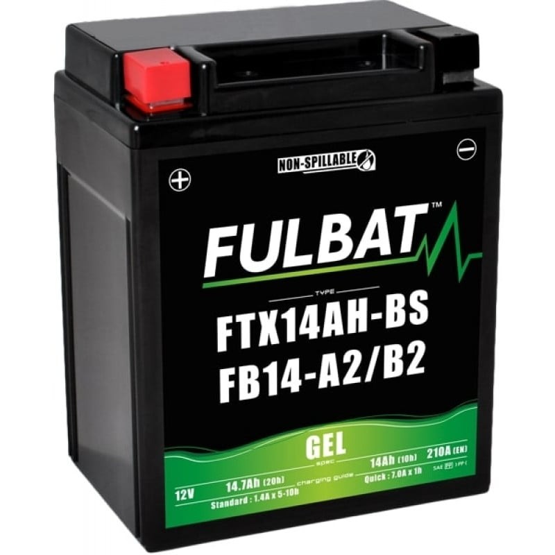 FTX14AH-BS / FB14-A2/B2 BATTERIA FULBAT A GEL 12V 14,7 Ah HONDA XLV R 750 1983-1986