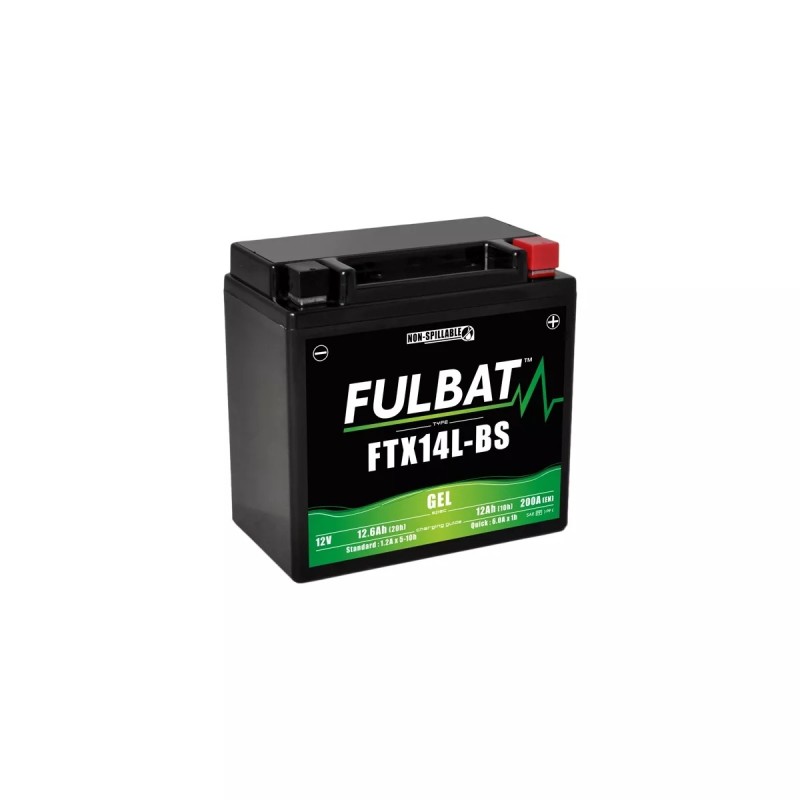 FTX14L-BS BATTERIA FULBAT A GEL 12V 12,6 Ah HARLEY DAVIDSON XLR SPORTSTER 883 2004-2010