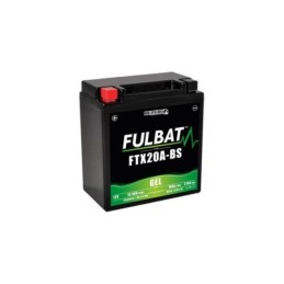 FTX20A-BS BATTERIA FULBAT A GEL 12V 18,9 Ah HONDA XLV VARADERO 1000 2003-2011 / MOTO GUZZI NORGE 850 2007-2008