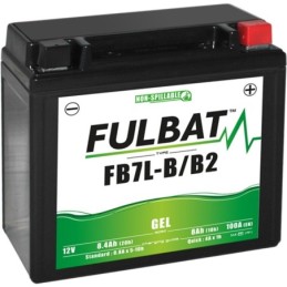 FB7L-B/B2 BATTERIA FULBAT A GEL 12V 8,4 Ah YAMAHA YP MAJESTY 125 1998-2009 / YAMAHA YP MAJESTY 180 2003-2006