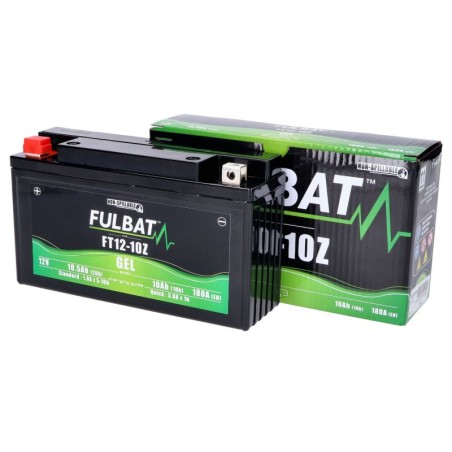 FT12-10Z BATTERIA FULBAT A GEL 12V 10,5 Ah ZONTES ROADSTER 125 2021-2023 / ZONTES URBAN 125 2021-2023