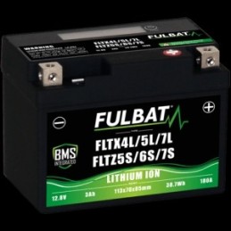 FLTZ7S / FLTX7L BATTERIA FULBAT A LITIO 12,8V 3 Ah GAS GAS EC 2T 300 2014-2015 / HUSQVARNA TE 450 2002-2010