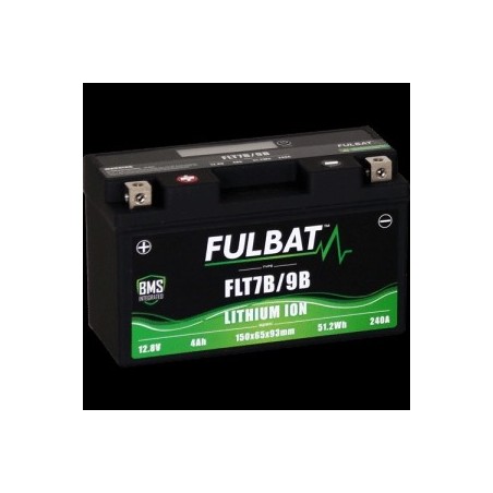 FLT7B / FLT9B BATTERIA FULBAT A LITIO 12,8V 4 Ah YAMAHA XP T-MAX 500 2001-2007 / YAMAHA XT X 660 2004-2015