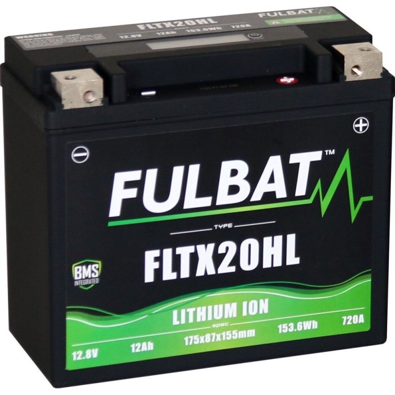 FLTX20HL BATTERIA FULBAT A LITIO 12,8V 12 Ah HARLEY DAVIDSON XLH SPORTSTER 883 1997-2003