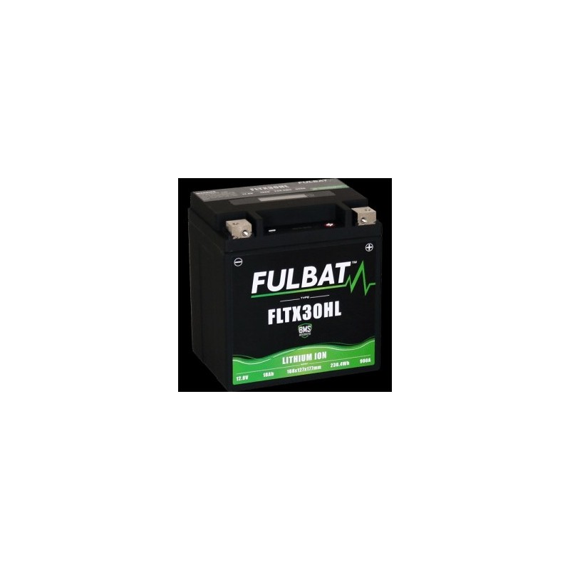 FLTX30HL BATTERIA FULBAT A LITIO 12,8V 18 Ah BMW R 100 RT 1000 1978-1984 / BMW K 100 LT 1000 1983-1992