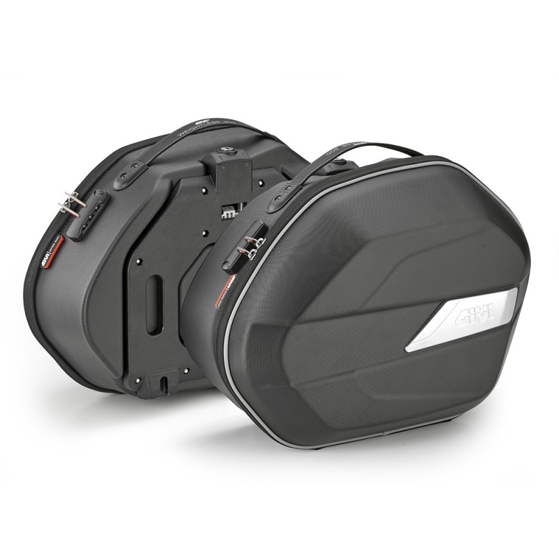 WL900B GIVI COPPIA BORSE LATERALI SEMIRIGIDE MONOKEY 25 LITRI