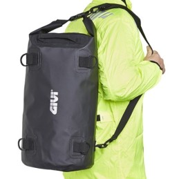 EA114BK GIVI BORSA DA SELLA WATERPROOF 30 LITRI BLACK NERA