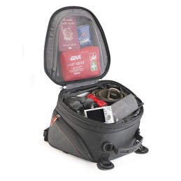 ST607+ GIVI BORSA DA SELLA CON CINGHIE T-SPORT 22 LITRI