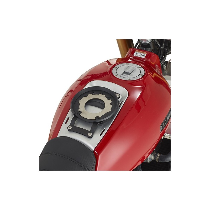 BF43 GIVI FLANGIA METALLICA PER BORSA SERBATOIO TANKLOCK FANTIC Caballero Scrambler 125 250 500