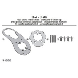 BF44 GIVI FLANGIA METALLICA PER BORSA SERBATOIO TANKLOCK HONDA CB NX 500