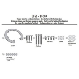 BF56 GIVI FLANGIA METALLICA PER BORSA SERBATOIO TANKLOCK VOGE