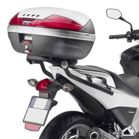 1109FZ GIVI - PORTAPACCHI ATTACCO POSTERIORE SPECIFICO MONORACK PER HONDA INTEGRA 700COLORE NER