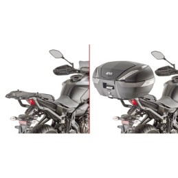 2140FZ GIVI - PORTAPACCHI ATTACCO POSTERIORE SPECIFICO MONORACK PER YAMAHA MT-07 '18