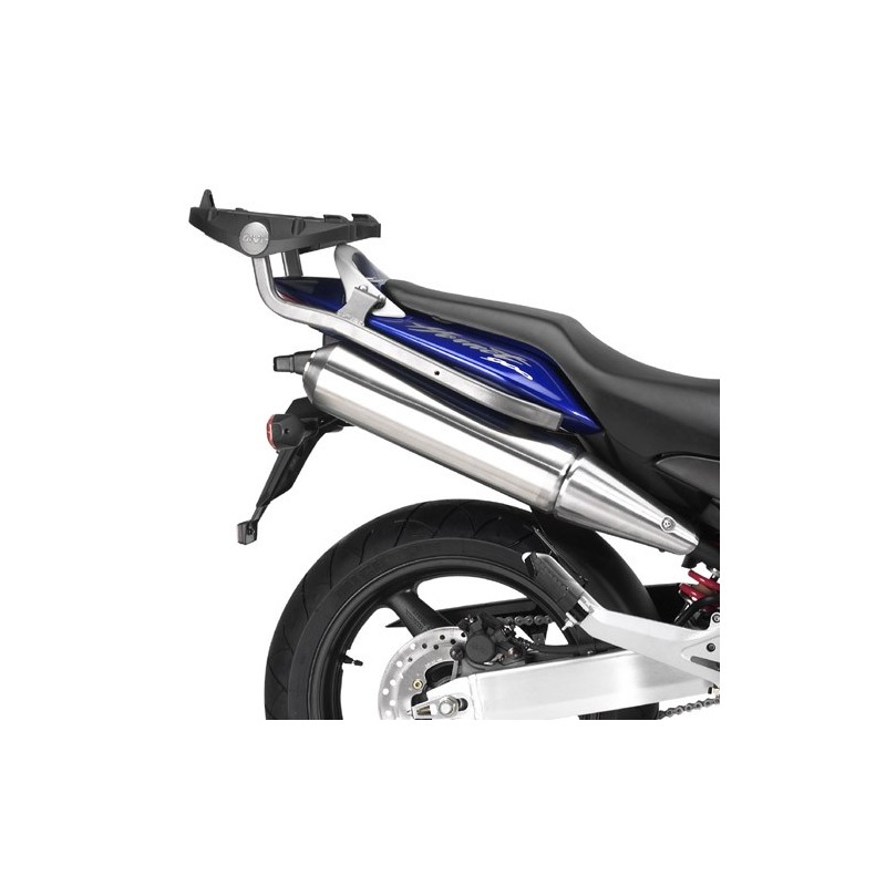 256FZ GIVI - PORTAPACCHI ATTACCO POSTERIORE SPECIFICO MONORACK PER HONDA HORNET 900 COLORE BRO