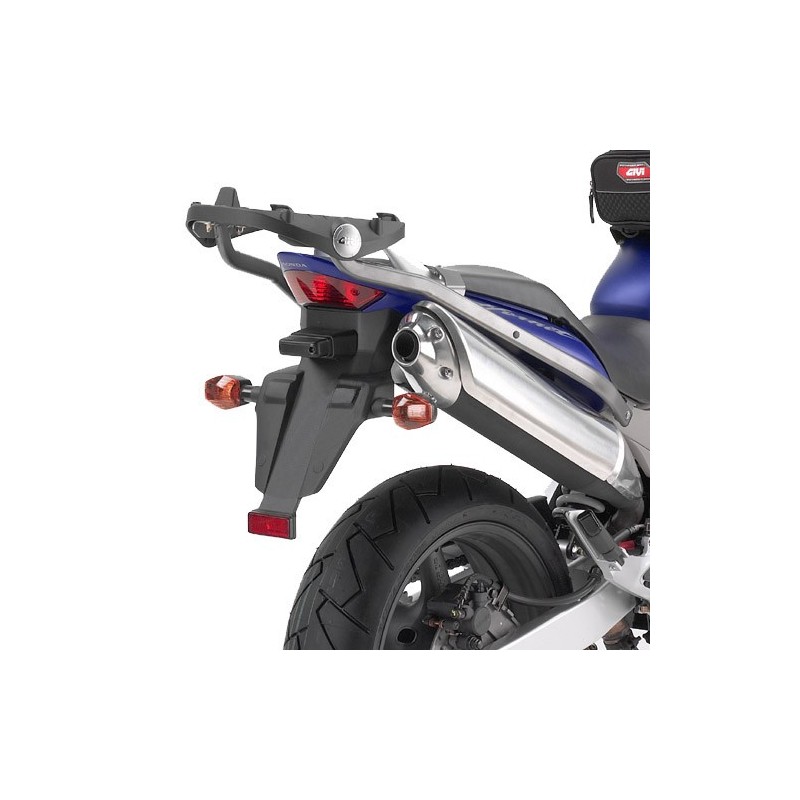 258FZ GIVI - PORTAPACCHI ATTACCO POSTERIORE SPECIFICO MONORACK PER HONDA HORNET 600'0304 COLORE