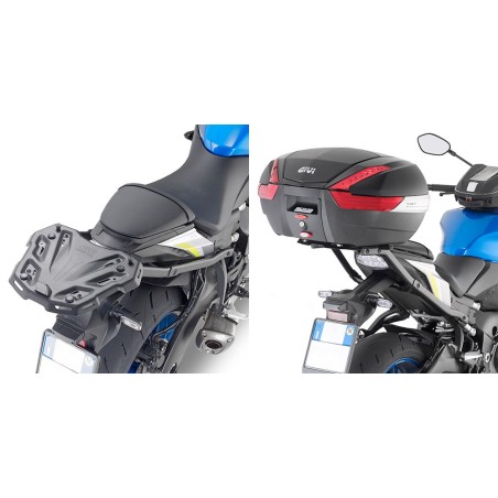 3119FZ GIVI - PORTAPACCHI ATTACCO POSTERIORE SPECIFICO MONORACK PER SUZUKI GSX S1000 21