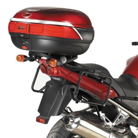 348FZ GIVI - PORTAPACCHI ATTACCO POSTERIORE SPECIFICO MONORACK PER YAMAHA FZS 1000'02 FAZER