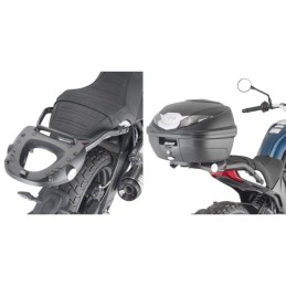 9222FZ GIVI - PORTAPACCHI ATTACCO POSTERIORE SPECIFICO PER CFMOTO 700 CL-X 2021