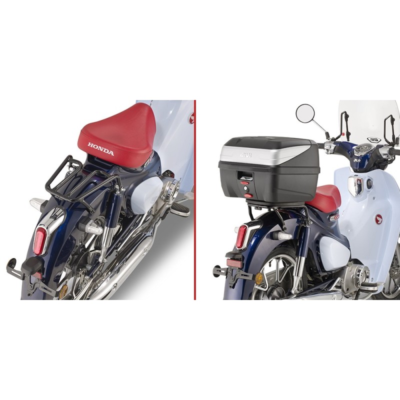 SR1168 GIVI - PORTAPACCHI PER BAULETTO POSTERIORE HONDA SUPER CUB C125 2018