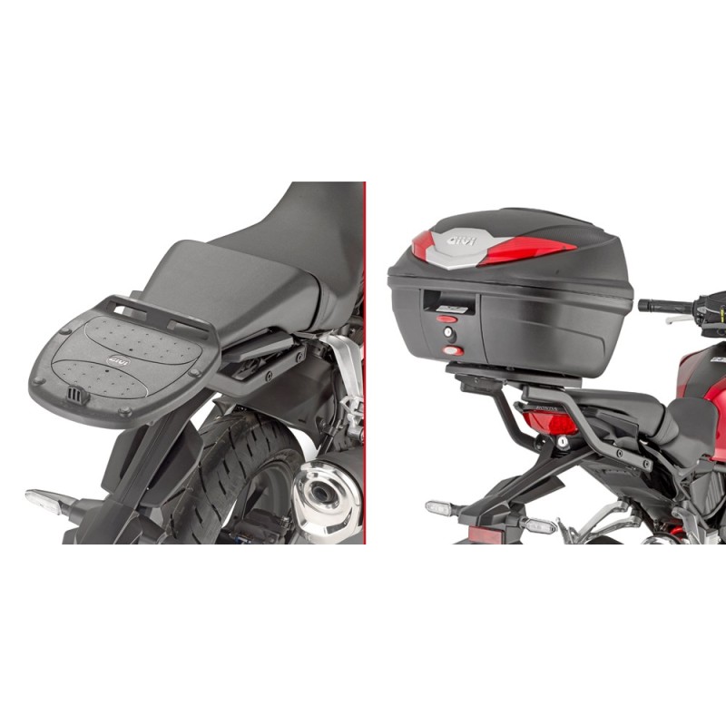 SR1169 GIVI - PORTAPACCHI PER BAULETTO POSTERIORE PER HONDA CB125R CB300R 18-19