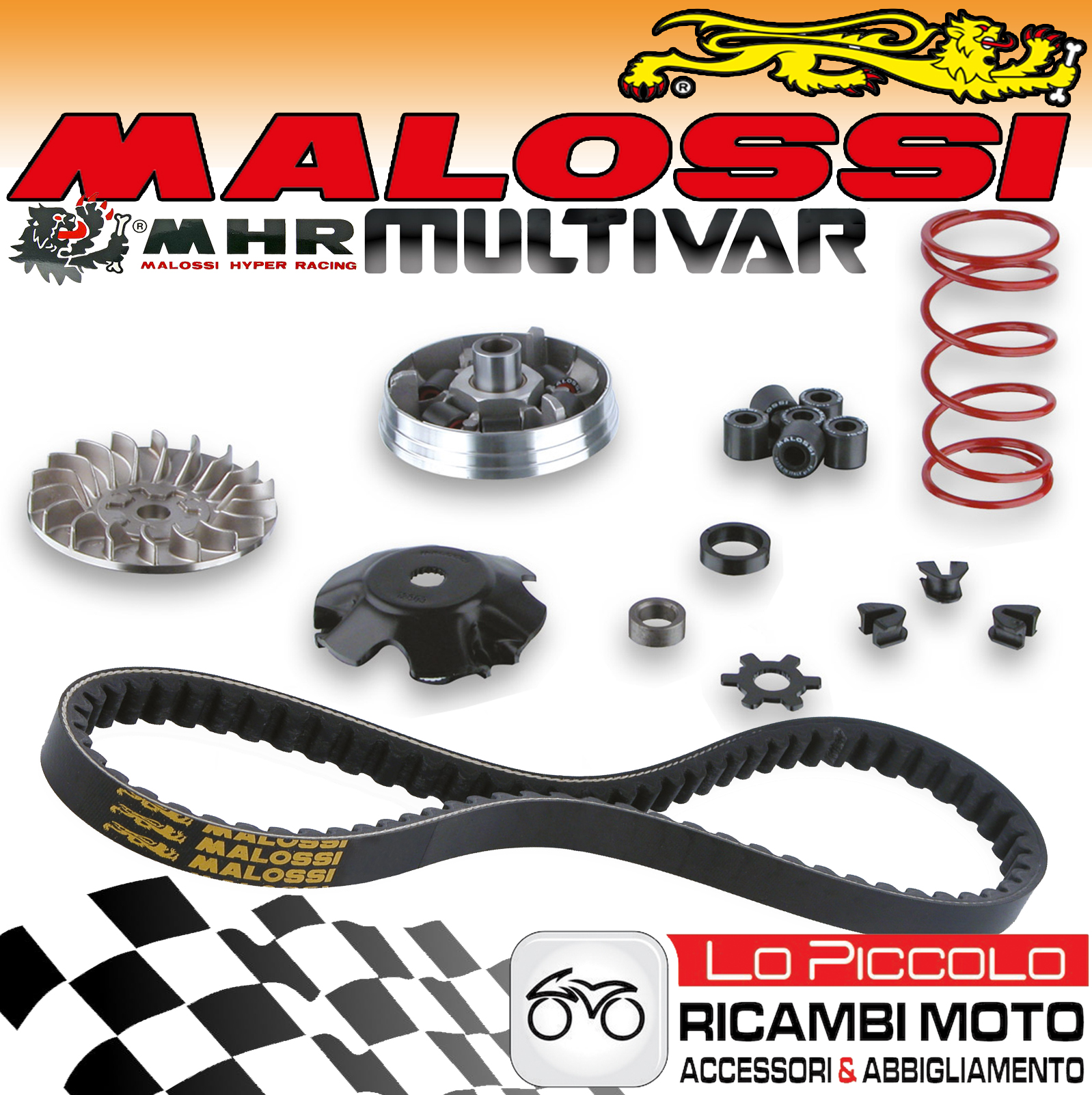 Variatore Malossi Yamaha - Mbk - Malaguti - Aprilia - Benelli - Beta